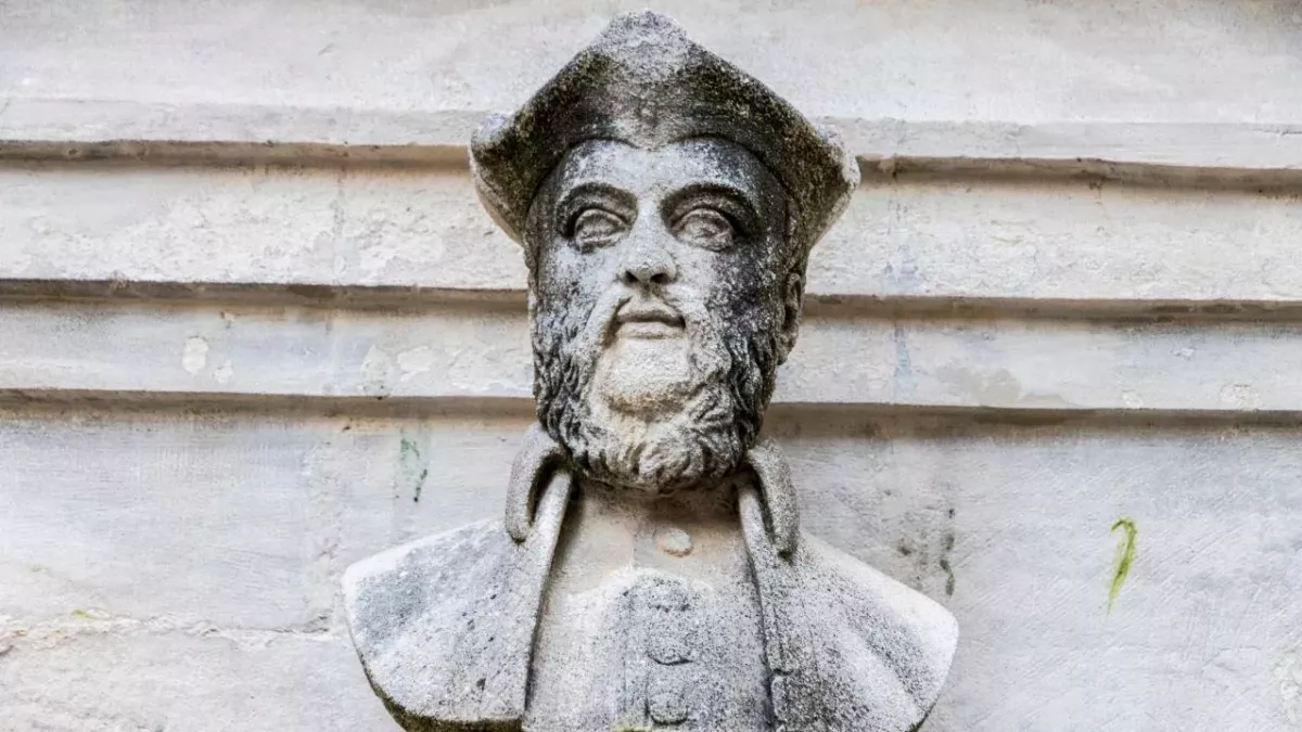 Bust of Nostradamus, famous prophet