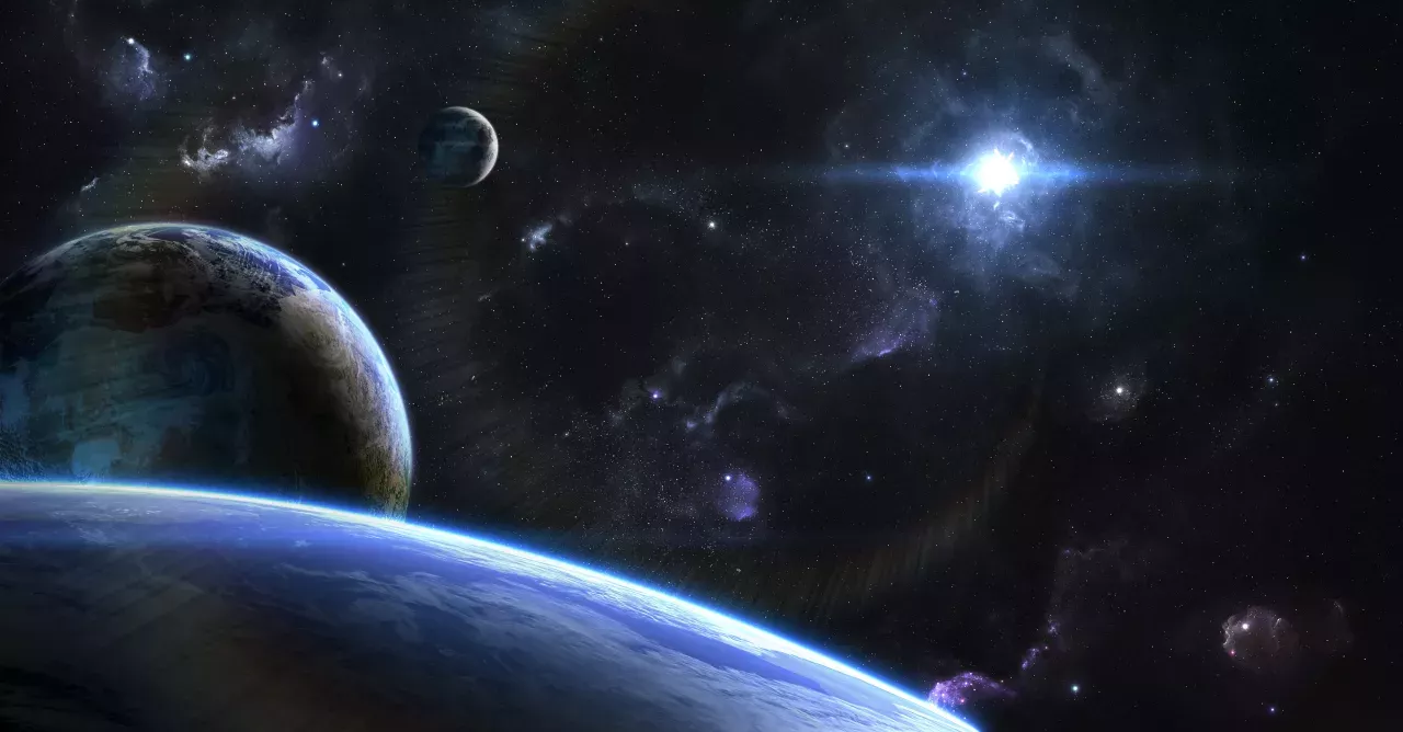 Outer space.