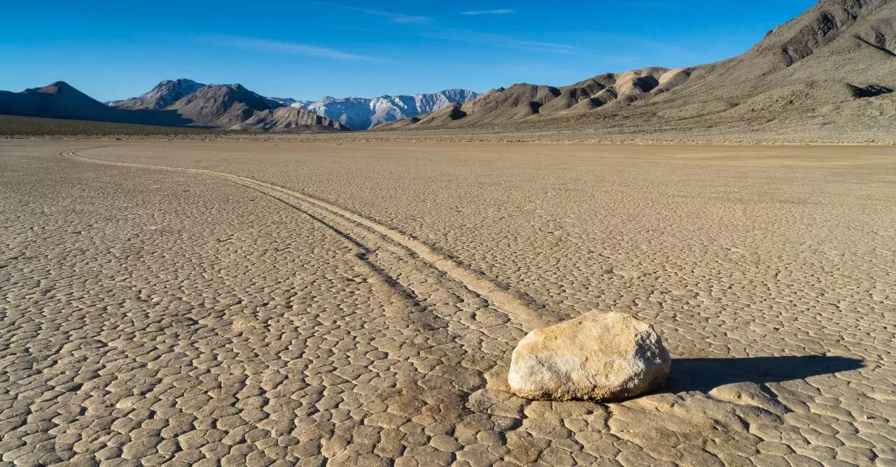 These rocks look like they've moved on their own!