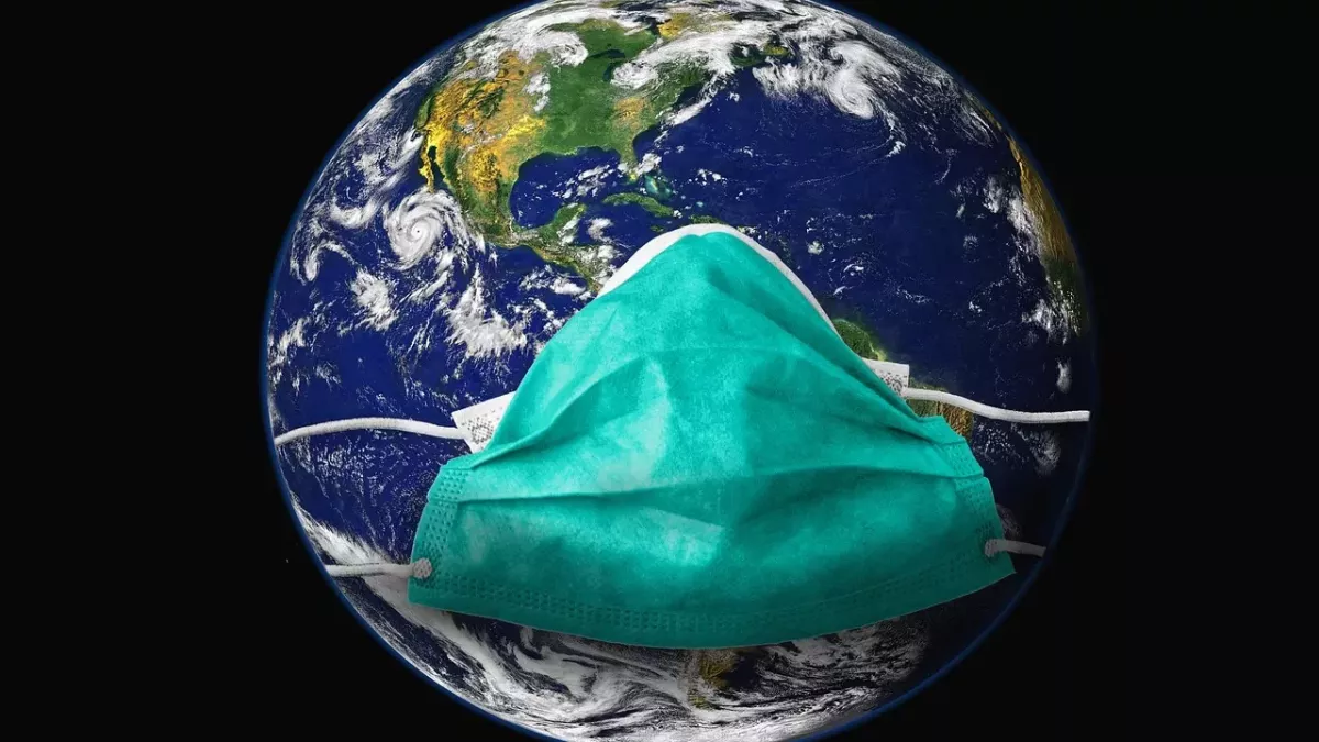 corona world mask