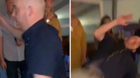 Kevin Coyle knocked himself out in an attempt to do a backflip.