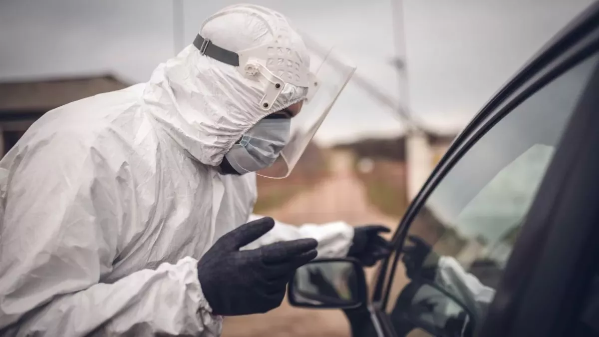Roadside viral test