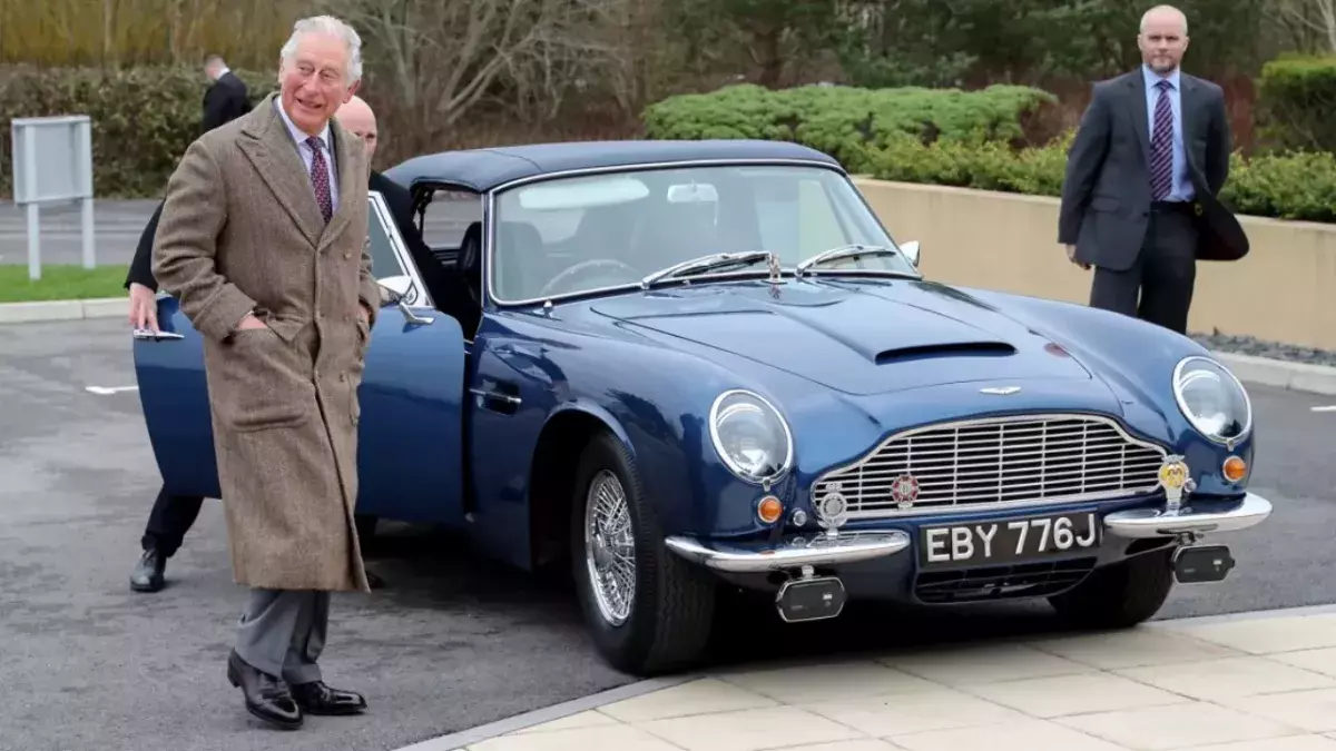 Prince Charles reveals his 51-year-old car runs on wine and cheese