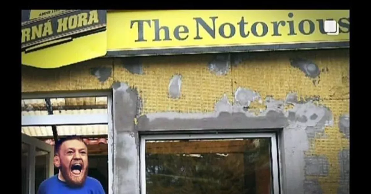 Conor McGregor's Slovakian Lookalike Opens A Bar In His Honor