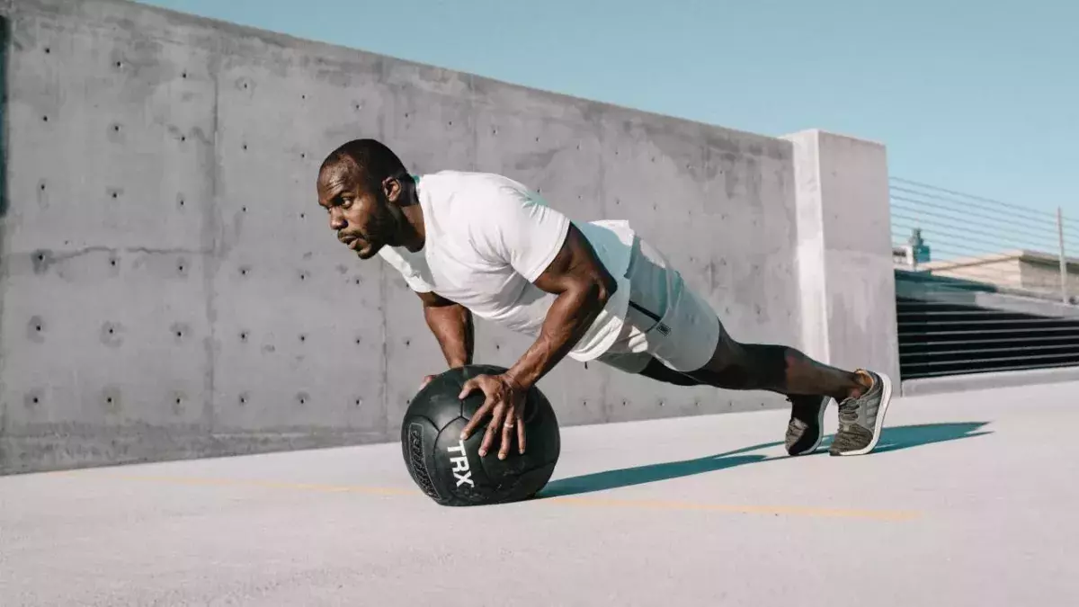 Man working out