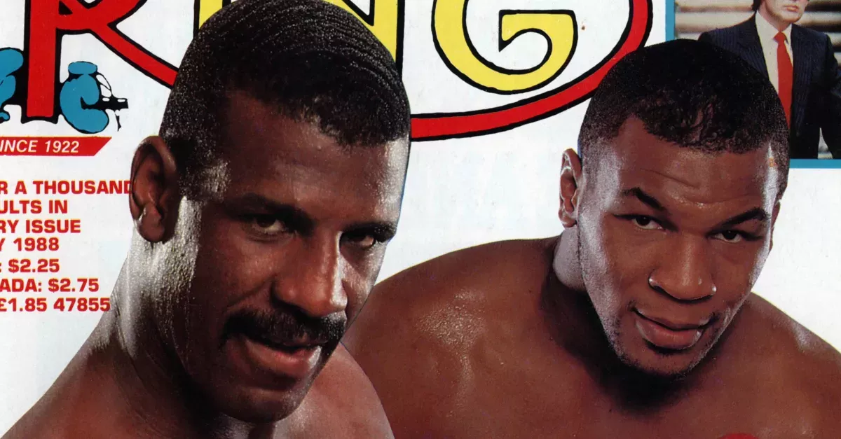 Mike Tyson and Michael Spinks