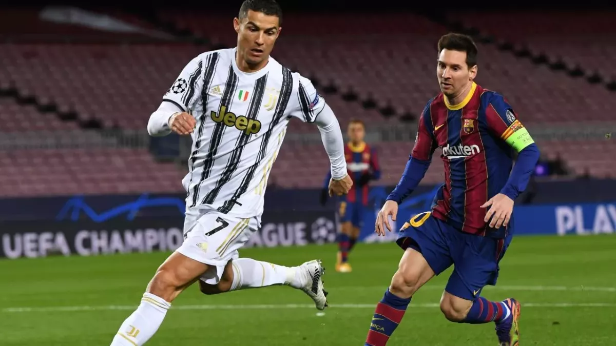 Ronaldo and Messi