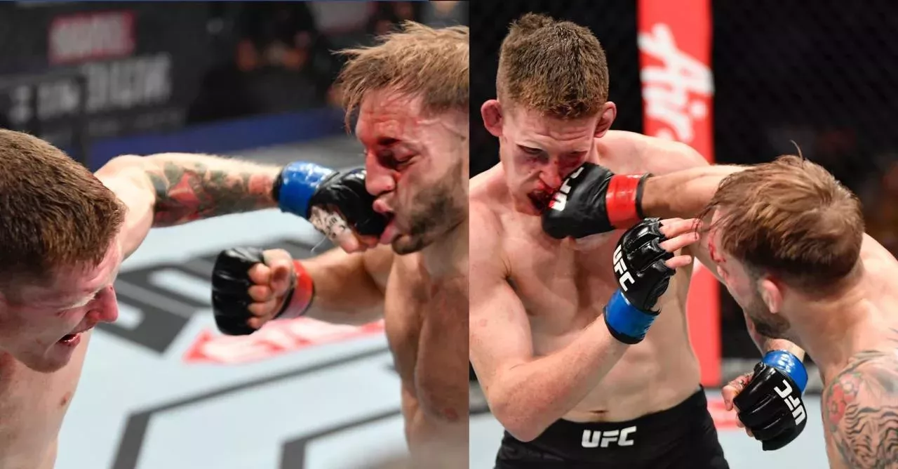 With These Two Fighters Who Were Both Almost KO'd