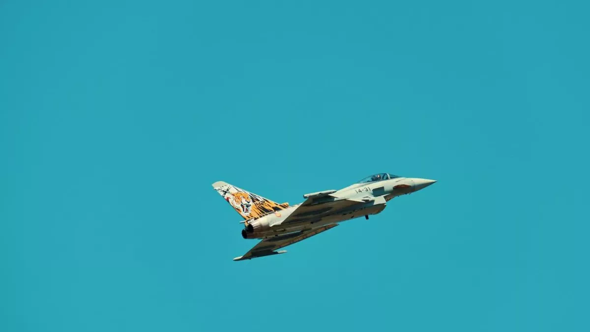 Fighter plane in Nancy