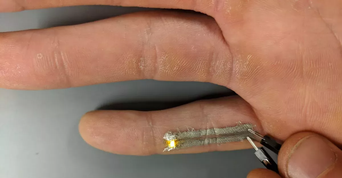 You Can Now Have Electronic Sensor Tattoos Printed Onto Your Skin
