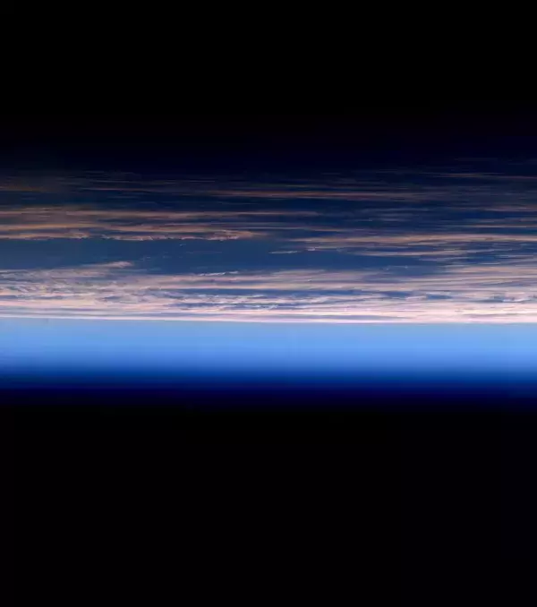 Blue Gradients at sunrise