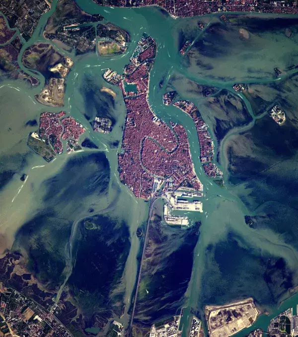 The city of Venice in Italy