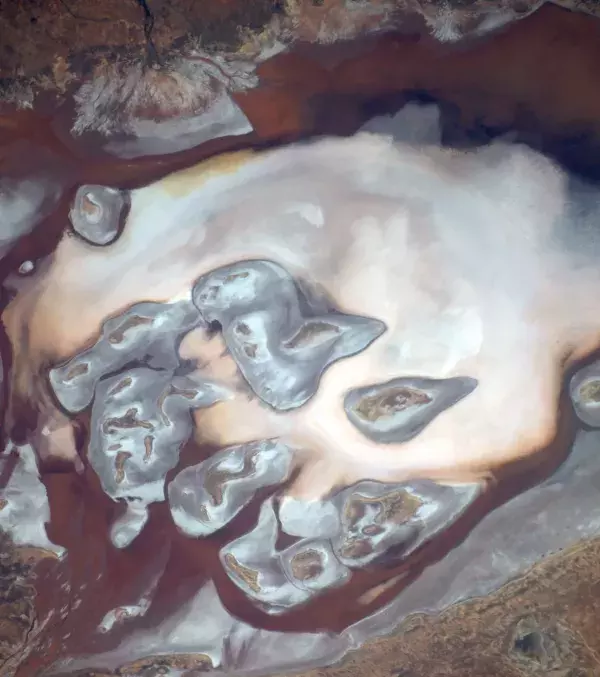 Incredible mix of shapes and colors in Australia