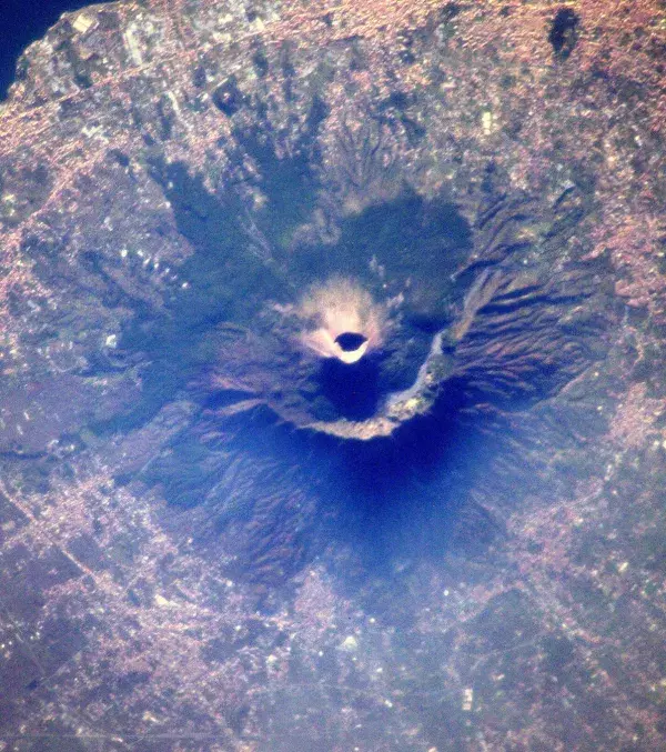 Mount Vesuvius in Italy