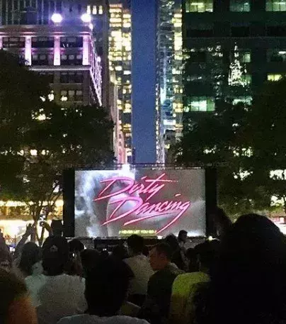 Catch an outdoor movie during the HBO Bryant Park Summer Festival on Mondays from June to August
