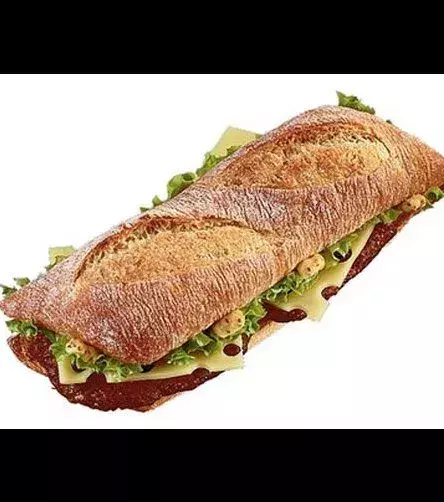 McBaguette (France): similar to a normal burger with a patty, mustard and lettuce, but on a baguette