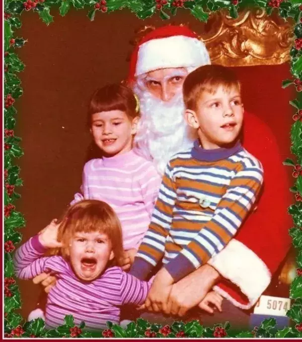 Only one of the children realised something is not right