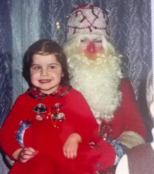 A Santa Claus that looks like anything but Santa Claus!