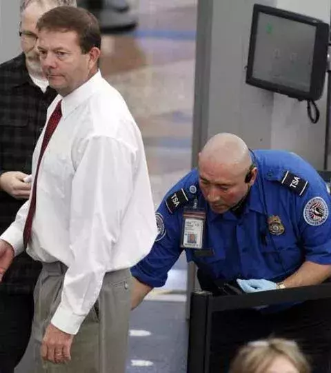 The TSA take their jobs very, very seriously… 