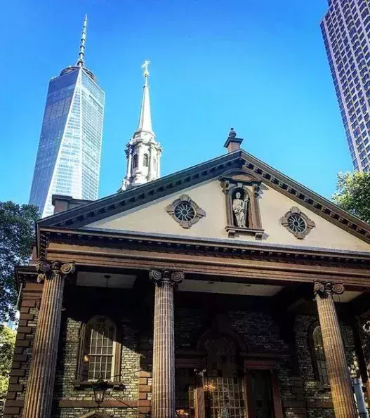 Visit Saint Paul’s Chapel, the oldest religious building in Manhattan