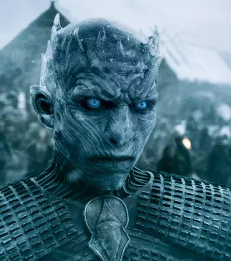 The terrifying Night King…
